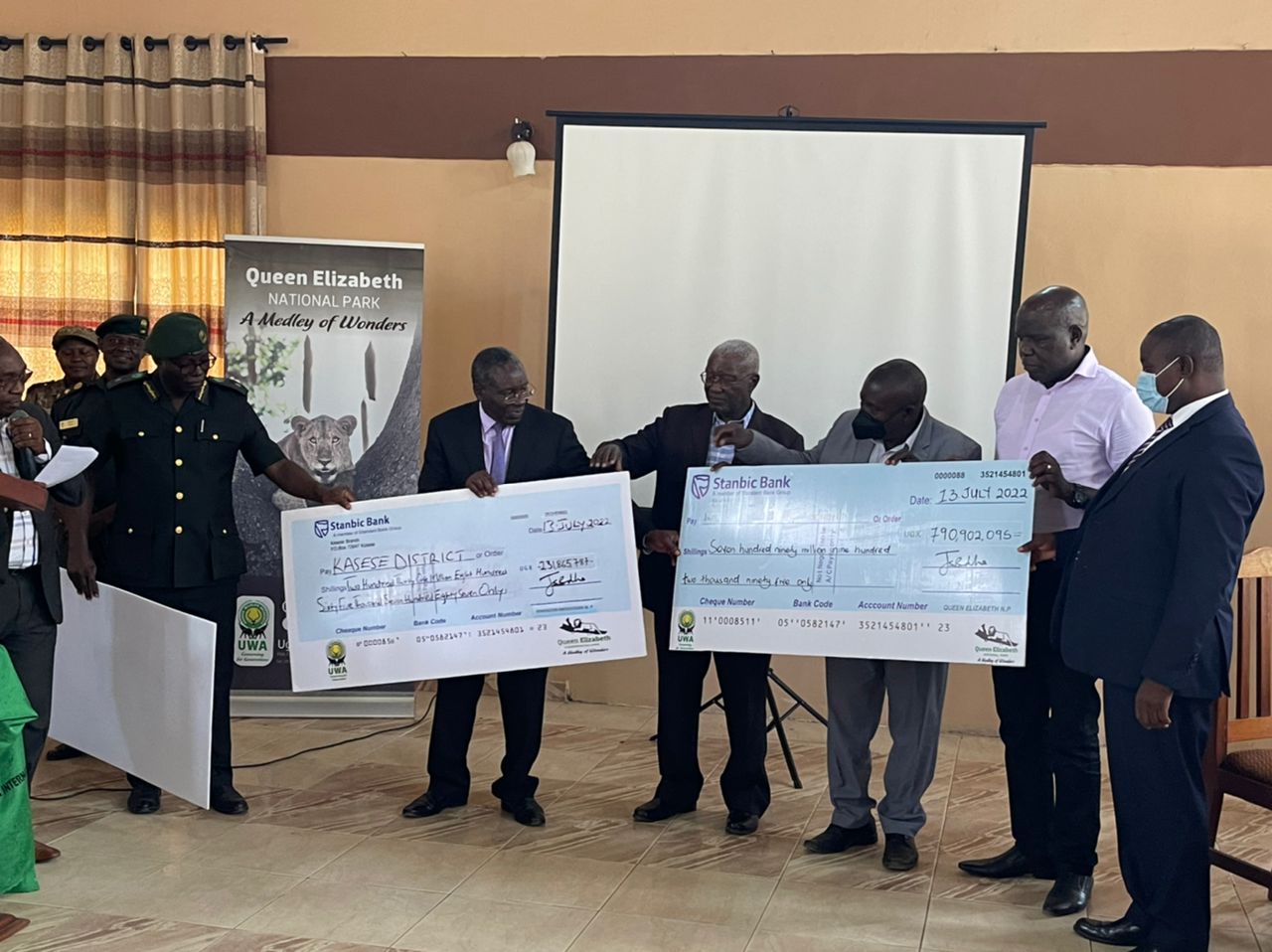 uwa give 3.1b to kasese community